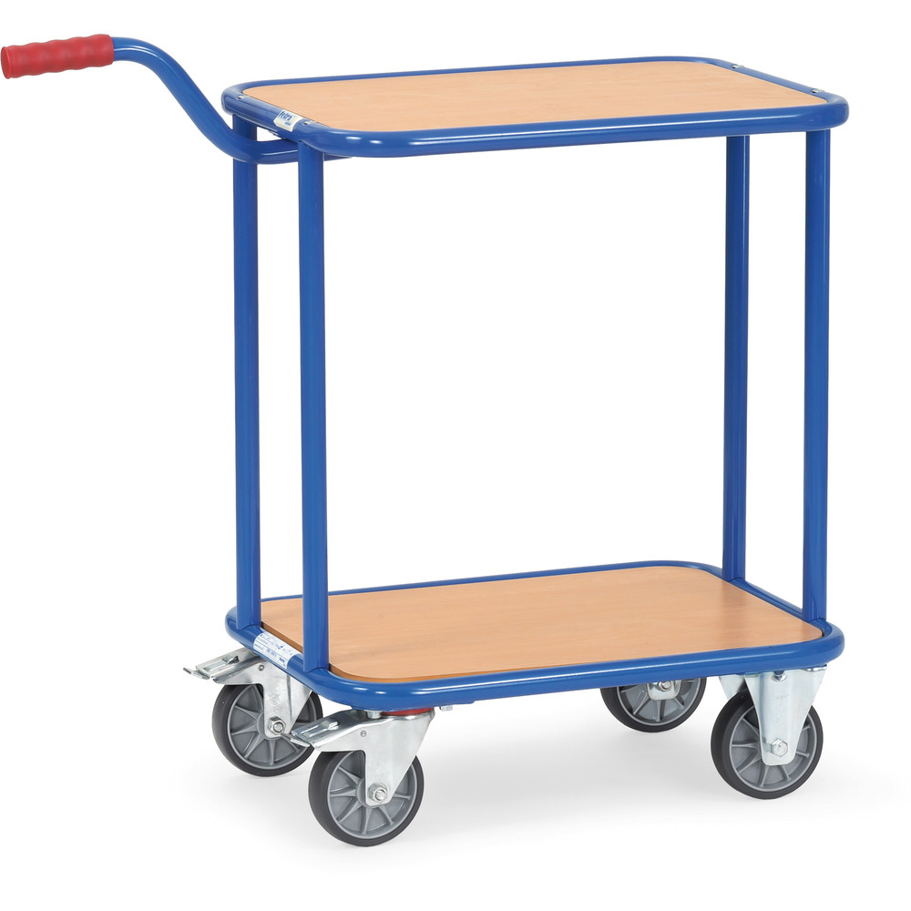 fetra® Griffroller 1164 - 2 Etagen mit Holzplattformen