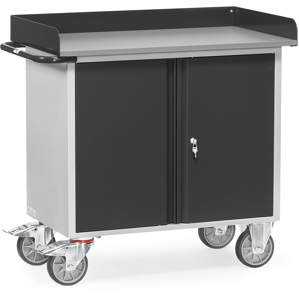 fetra® Werkstattwagen GREY-EDITION 12456-7016 mit Rand