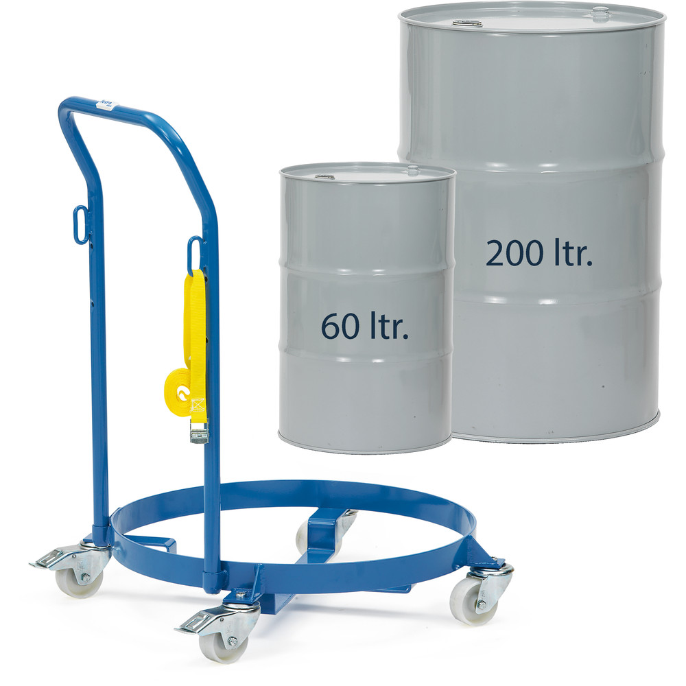 fetra® Fassroller 13600 für 60 oder 200 Liter Fässer