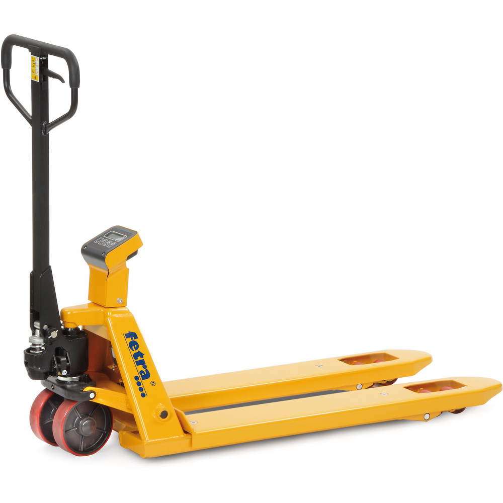 fetra® Gabelhubwagen 2122 mit Waage