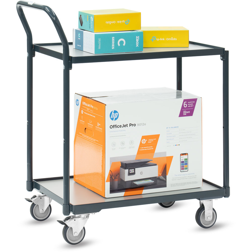 fetra® Kompakter Tischwagen mit 2 Etagen 2240-7016