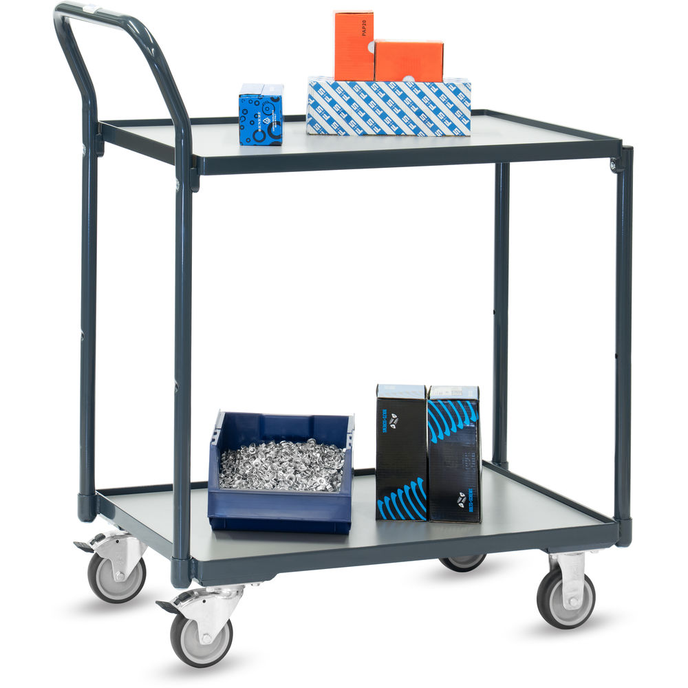 fetra® Kompakter Tischwagen mit 2 Etagen 2240-7016