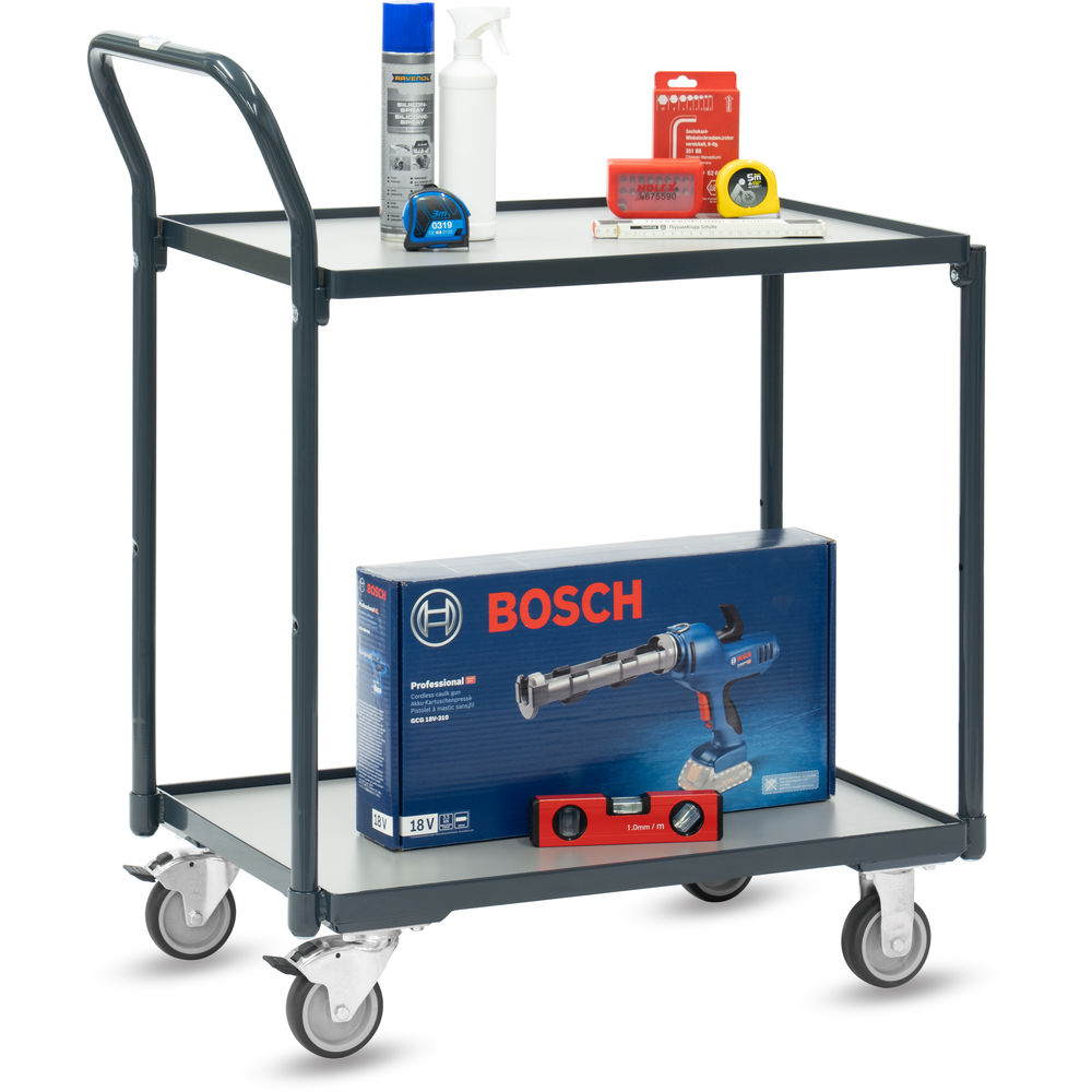 fetra® Kompakter Tischwagen mit 2 Etagen 2240-7016