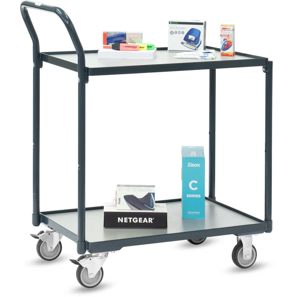 fetra® Kompakter Tischwagen mit 2 Etagen 2240-7016