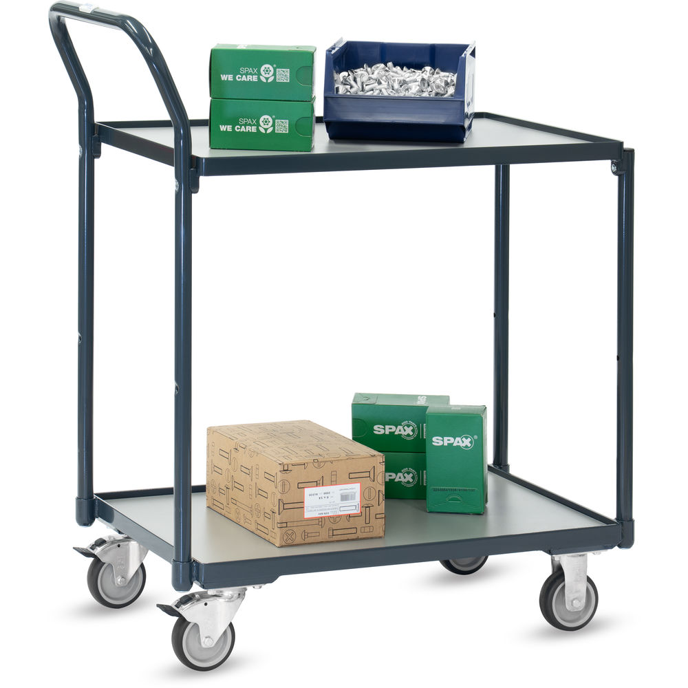 fetra® Kompakter Tischwagen mit 2 Etagen 2240-7016