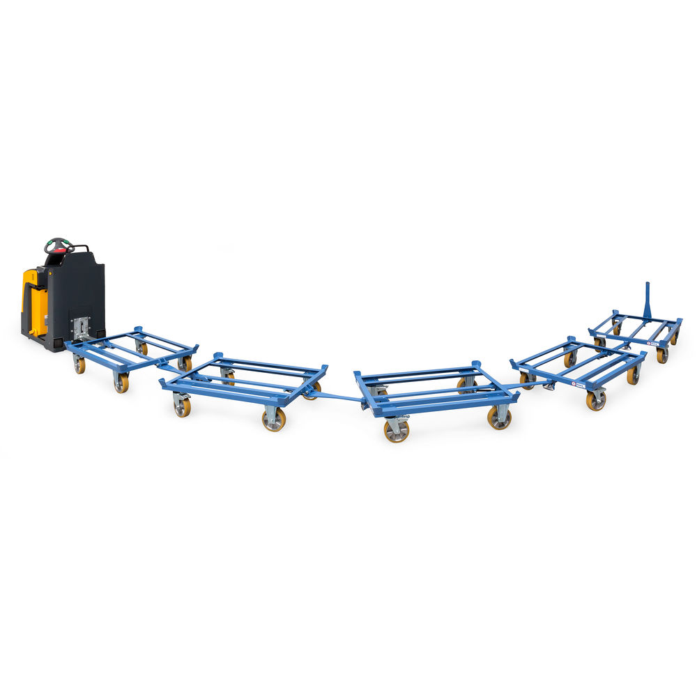 fetra® Paletten-Fahrgestell 1.200 x 800 mm als Routenzug