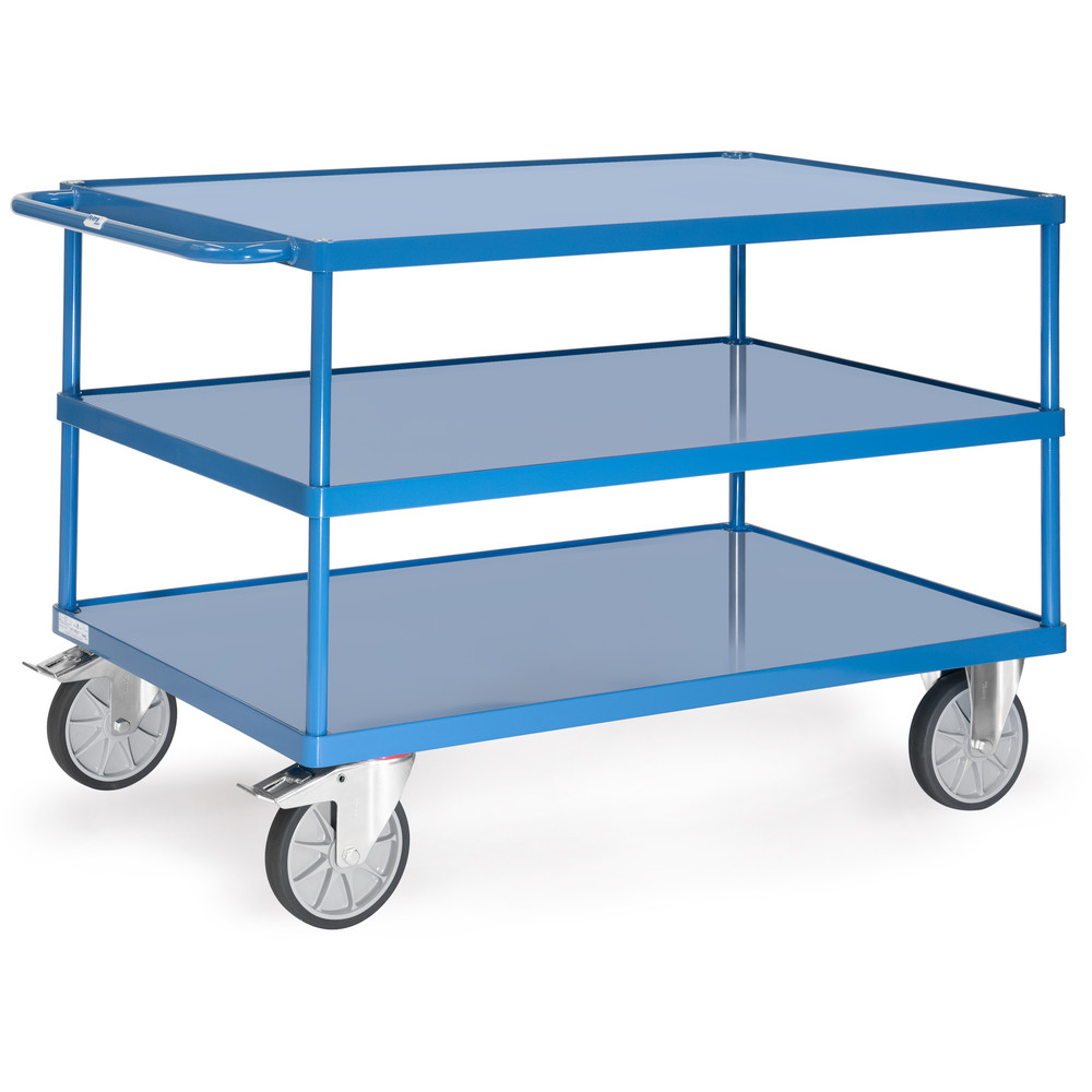 fetra® Tischwagen 2423W mit 3 Etagen