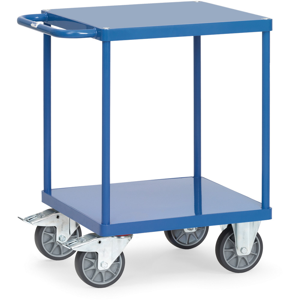 fetra® Tischwagen 2496B - quadratische Ladeflächen