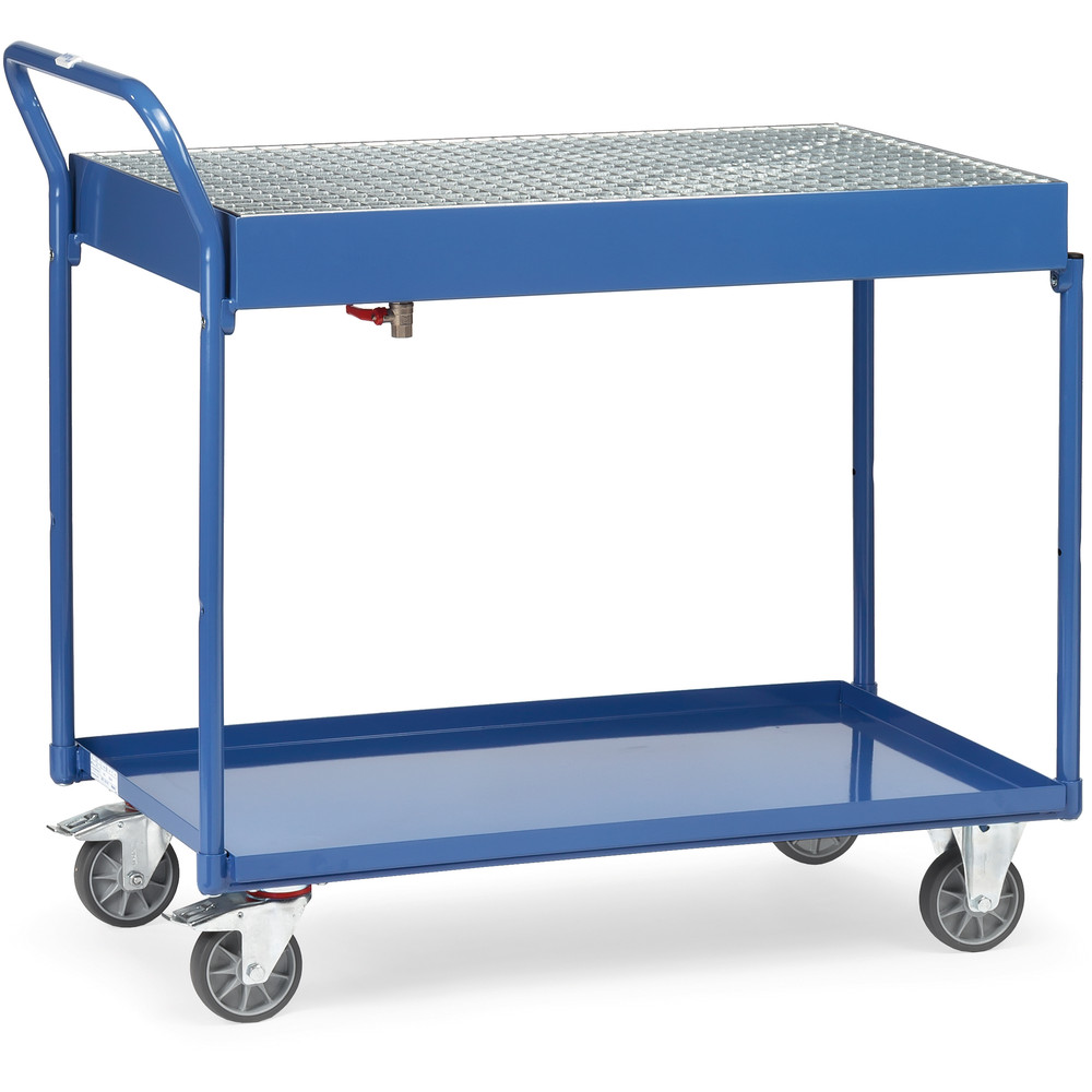 fetra® Tischwagen 2722 - mit Stahlblechwanne