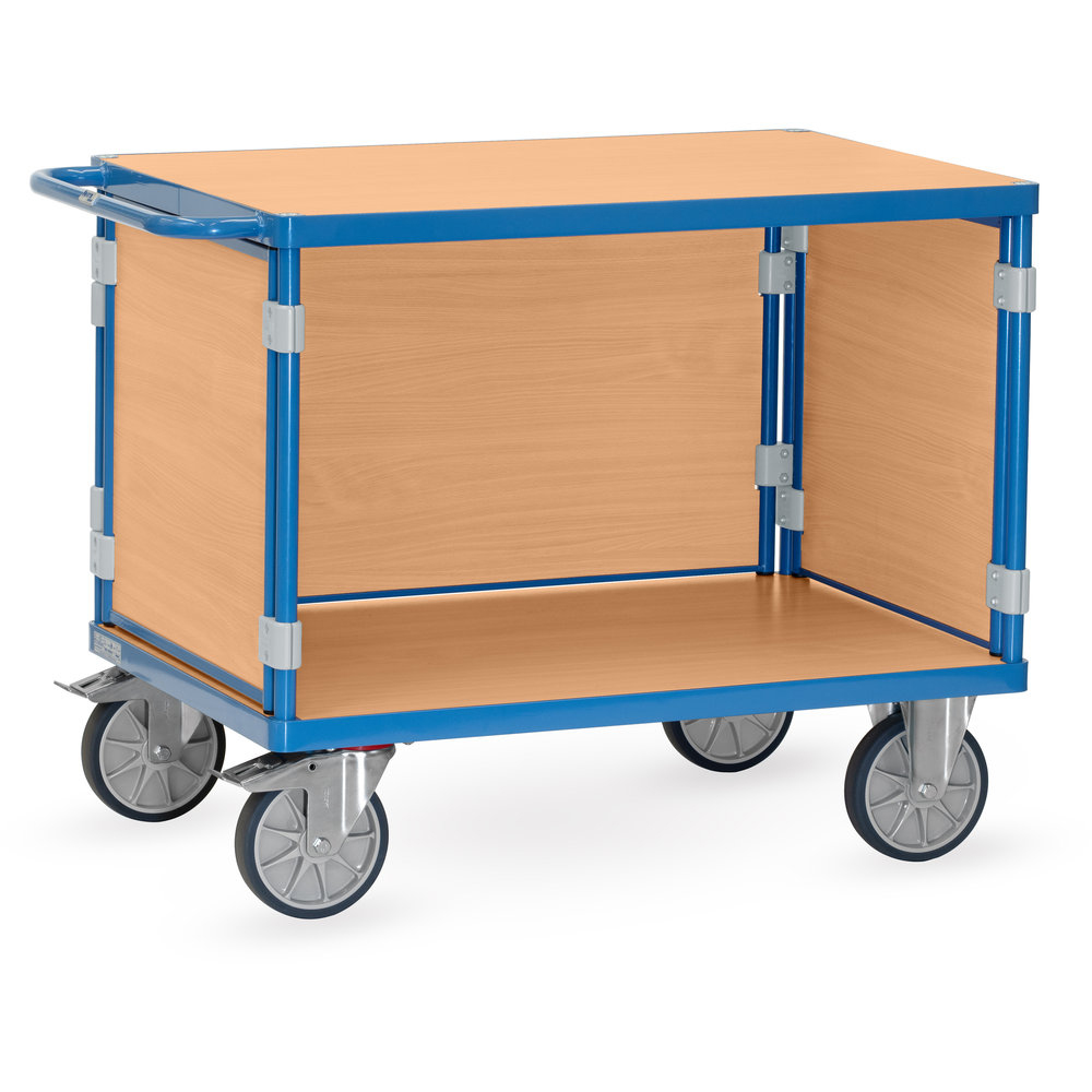 fetra® Tischwagen 3402 mit 3 Wänden