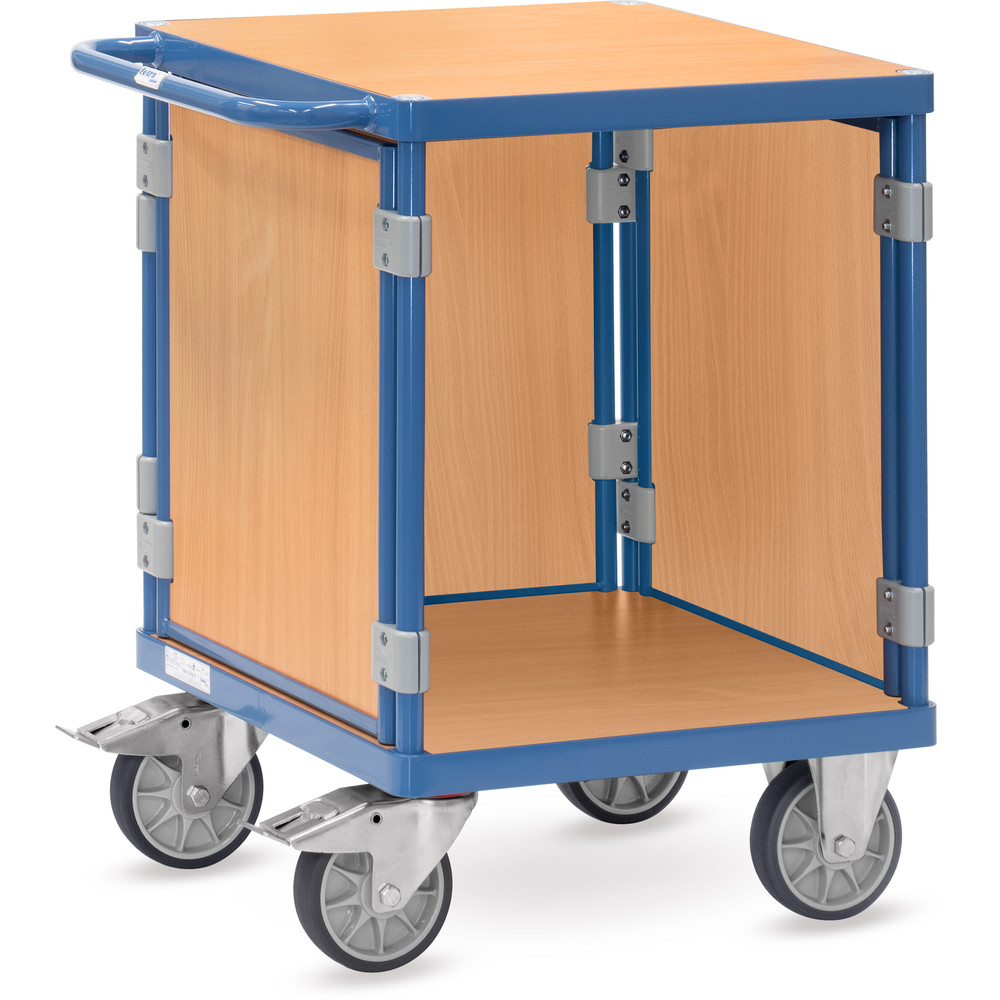fetra® Tischwagen 3496 mit 3 Wänden