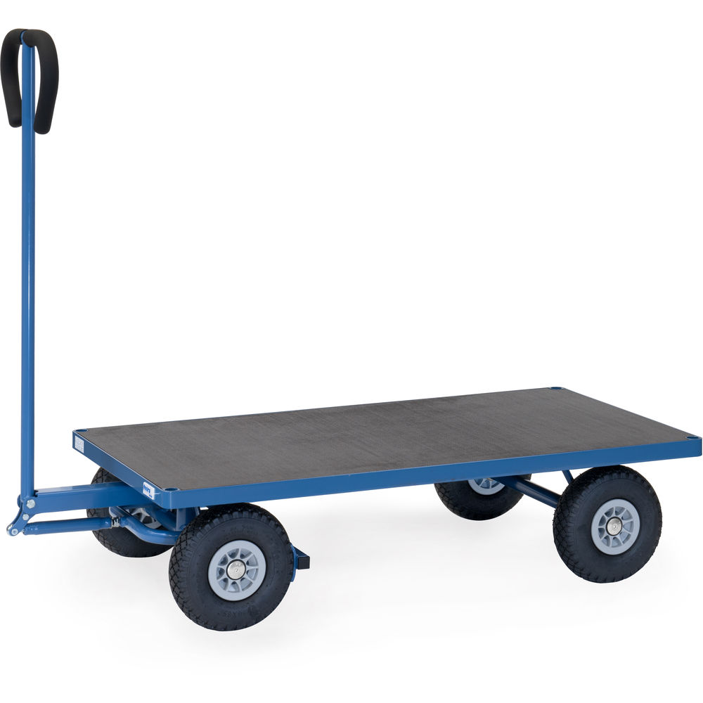 fetra® Handwagen 4002P - 2-Achser PU-Bereifung
