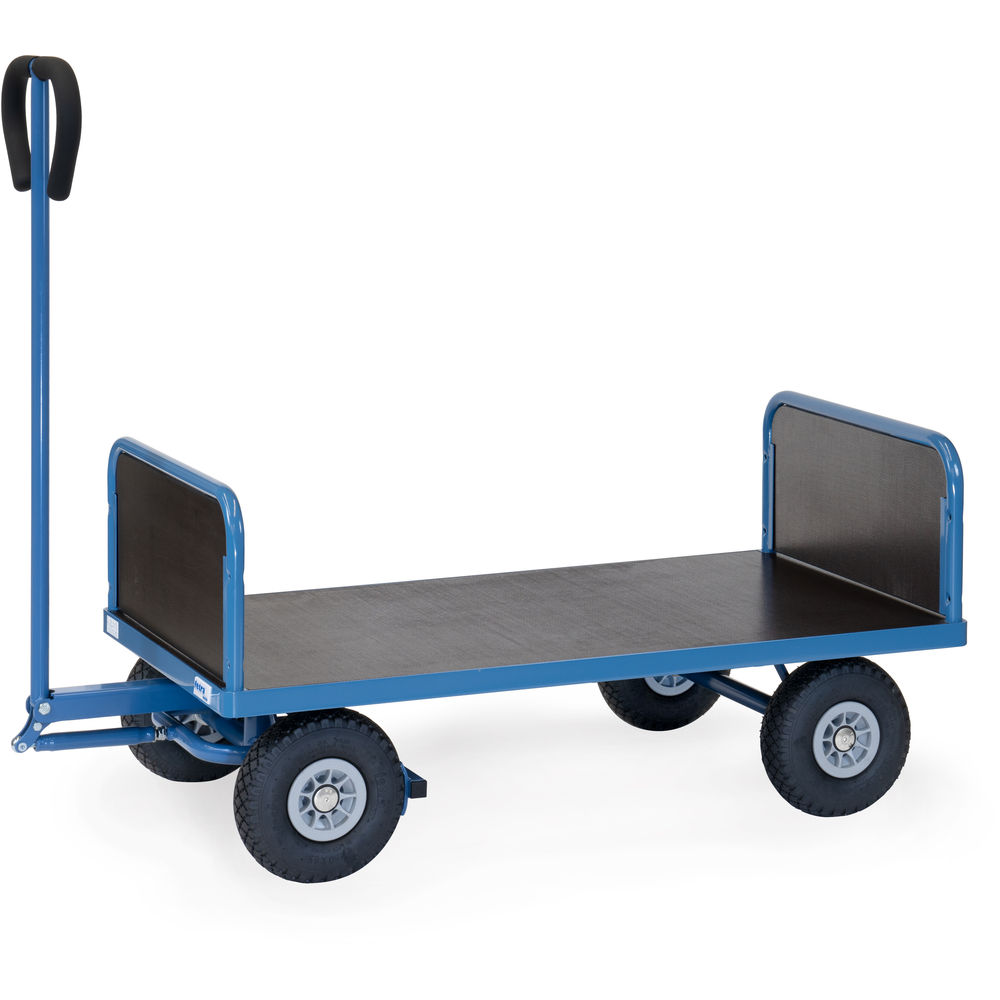 fetra® Handwagen 4022P - 2-Achser PU-Bereifung