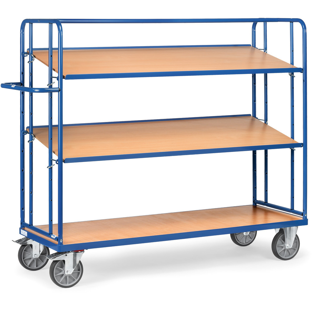 fetra® Etagenwagen mit verstellbaren Böden 4296