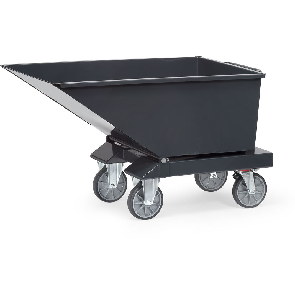 fetra® Muldenkipper 4701-7016 | Spänewagen anthrazitgrau