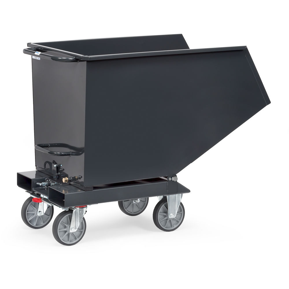 fetra® Muldenkipper 4702-7016 | Spänewagen anthrazitgrau