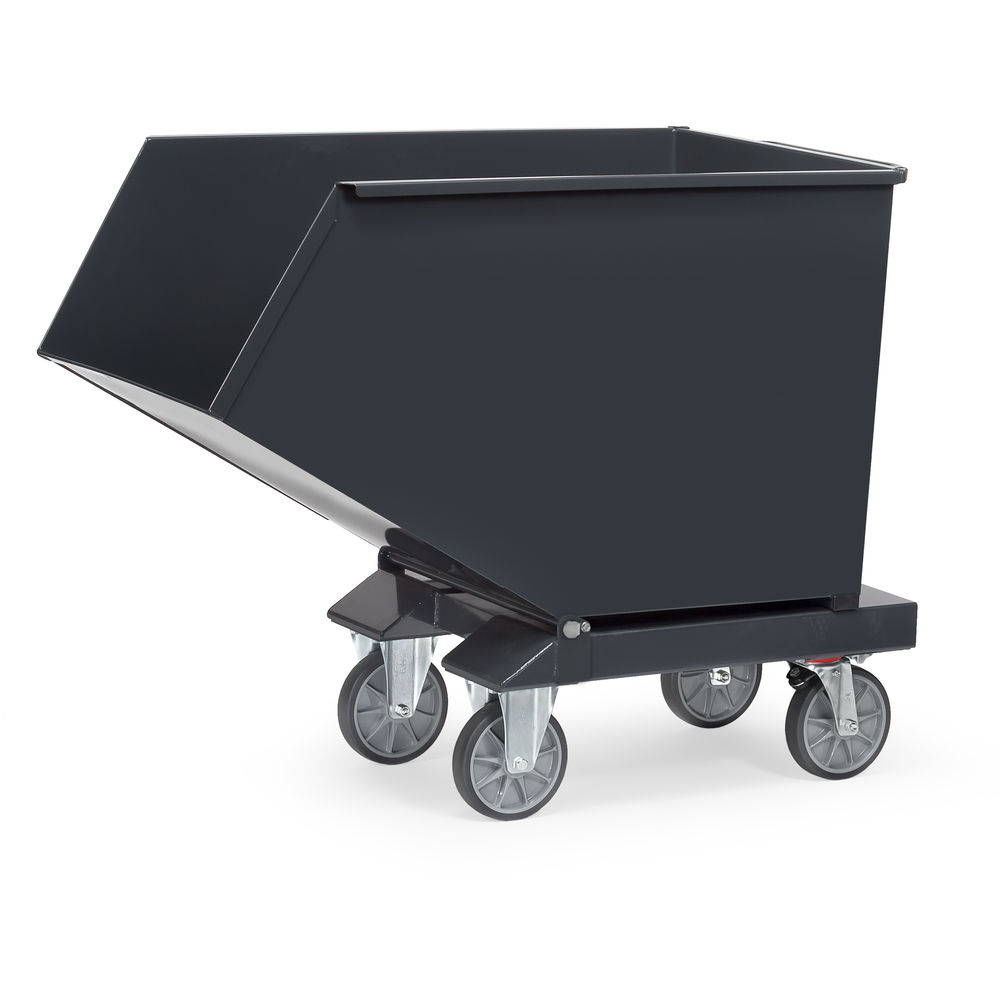 fetra® GREY EDITION Muldenkipper/Spänewagen 4702A-7016