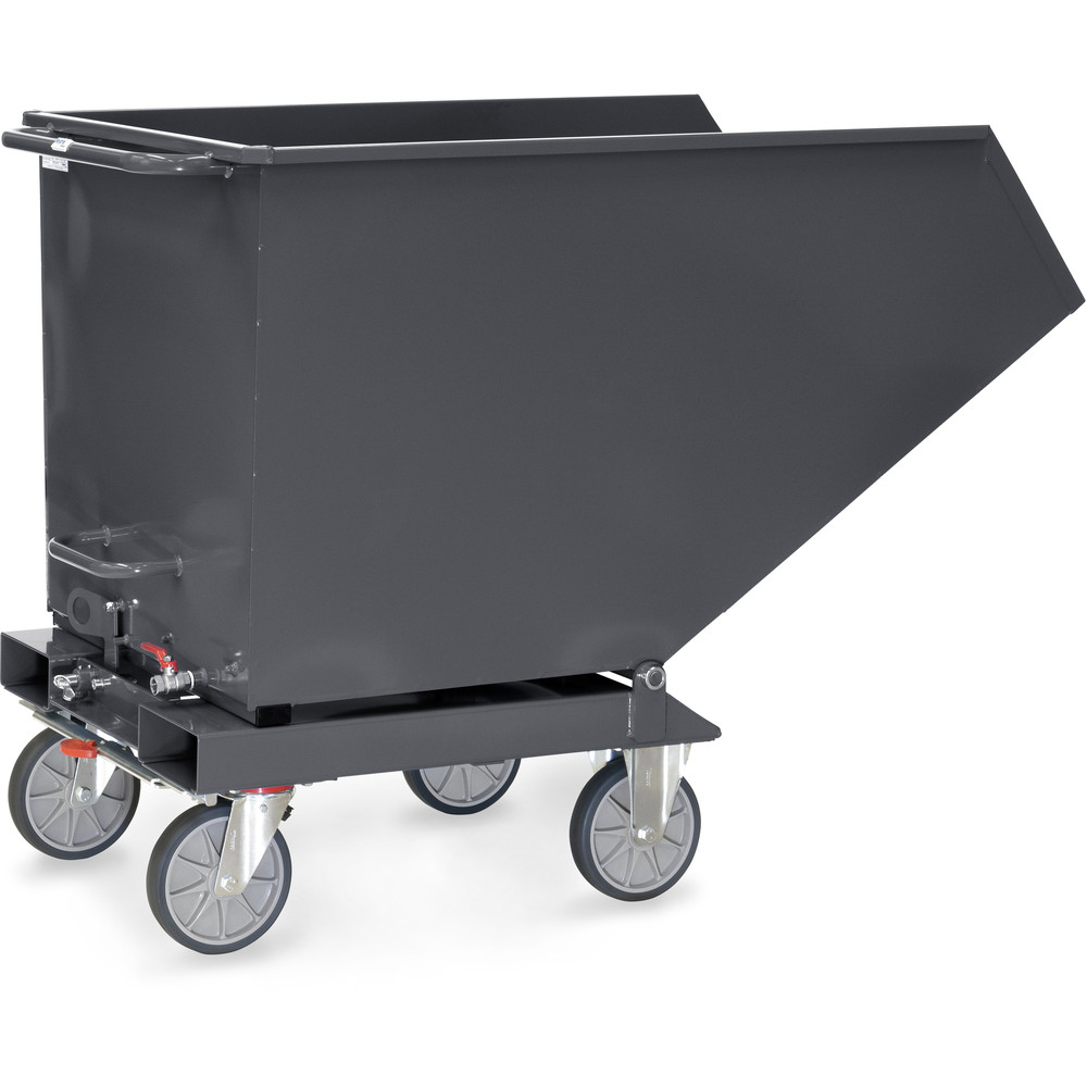 fetra® GREY-EDITION Muldenkipper/Spänewagen 4703A-7016