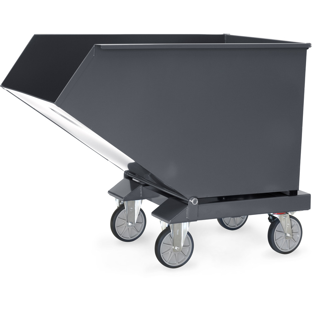 fetra® GREY-EDITION Muldenkipper/Spänewagen 4703A-7016