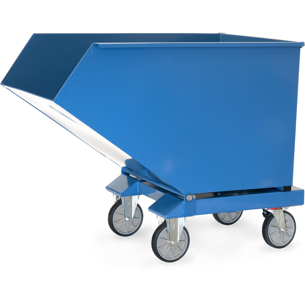 fetra® Muldenkipper 4703A | Spänewagen mit Ablasshahn