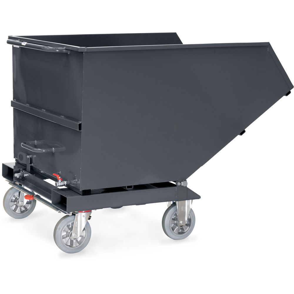 fetra® GREY-EDITION Muldenkipper/Spänewagen 4704A-7016