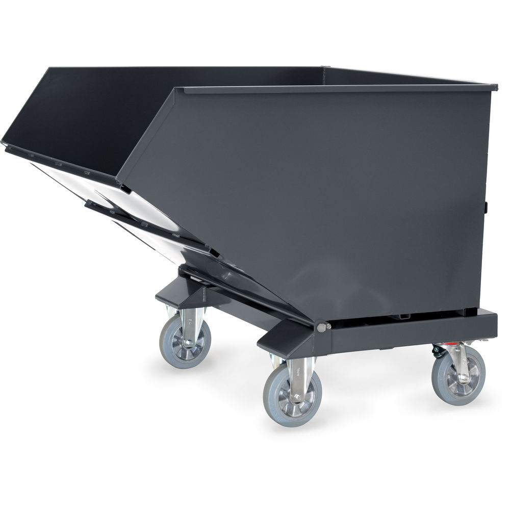 fetra® Muldenkipper 4704-7016 | Spänewagen anthrazitgrau