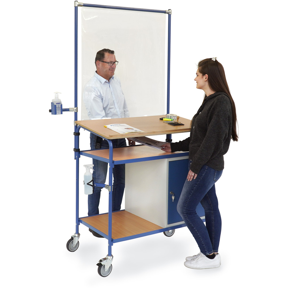 fetra® Infektionsschutz-Rollpult 5838-IS1