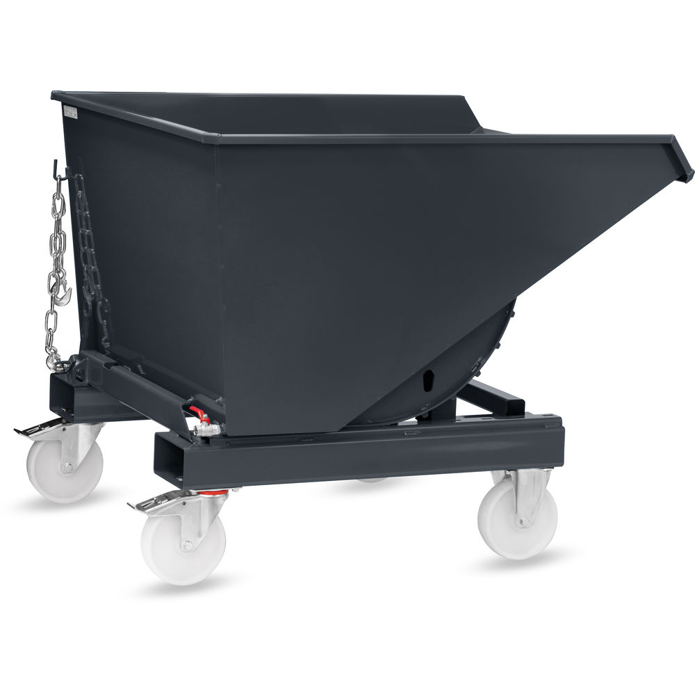 fetra® Selbstkipper mit Ablasshahn und Rollensatz 6060AR-7016