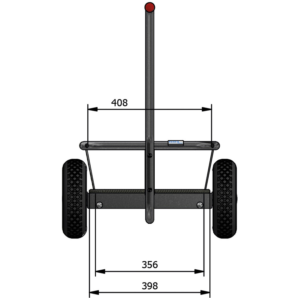 fetra® verzinkter Handwagen 6091P