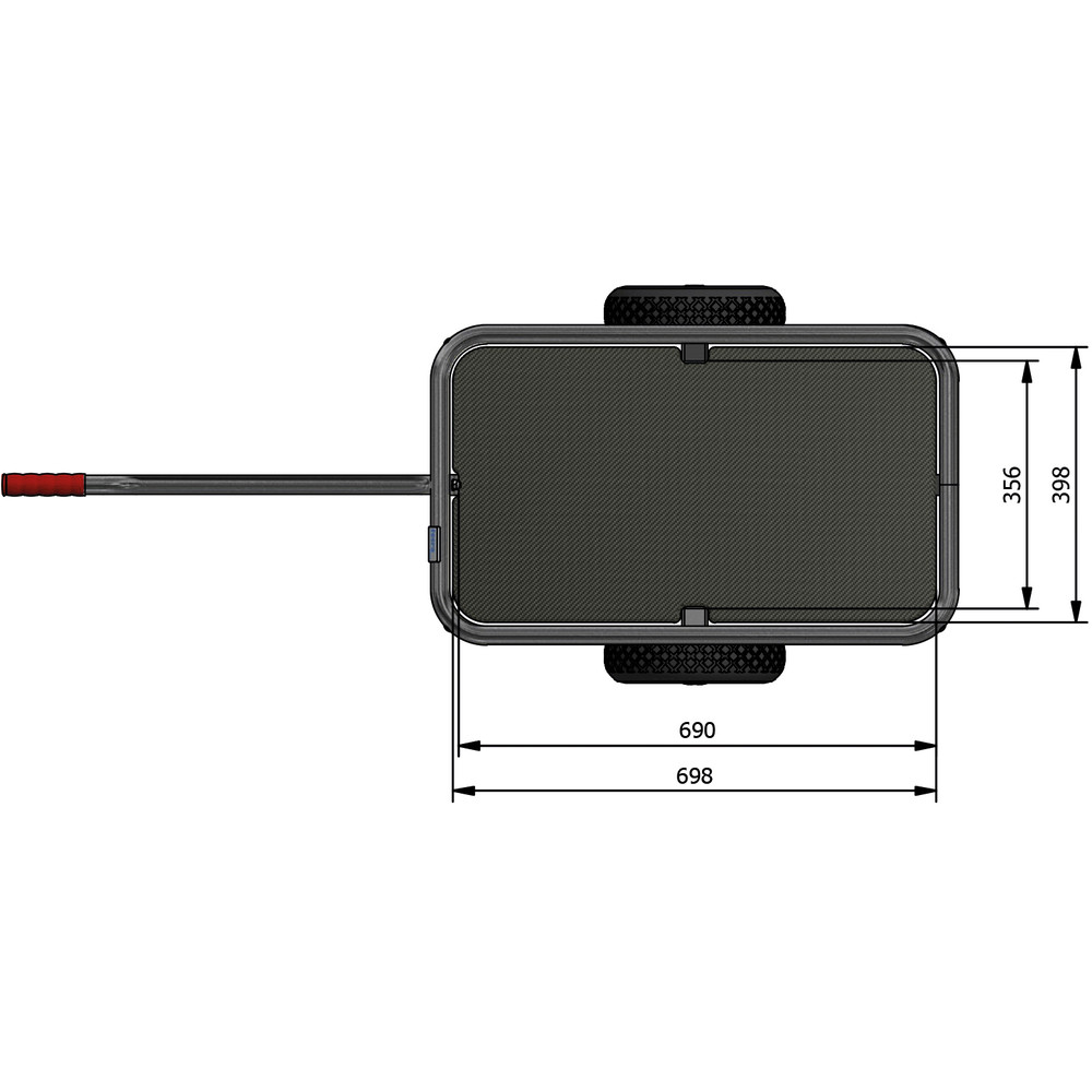 fetra® verzinkter Handwagen 6091P