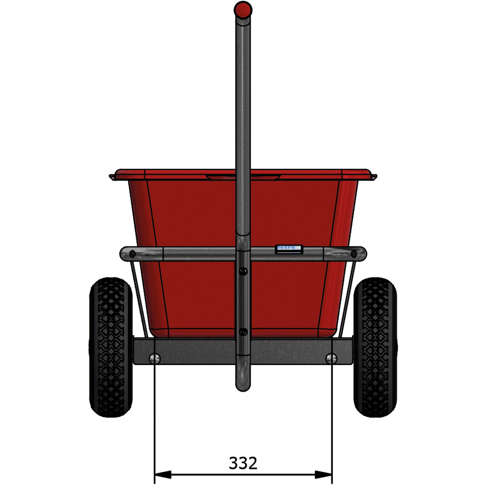 fetra® verzinkter Handwagen 6101P