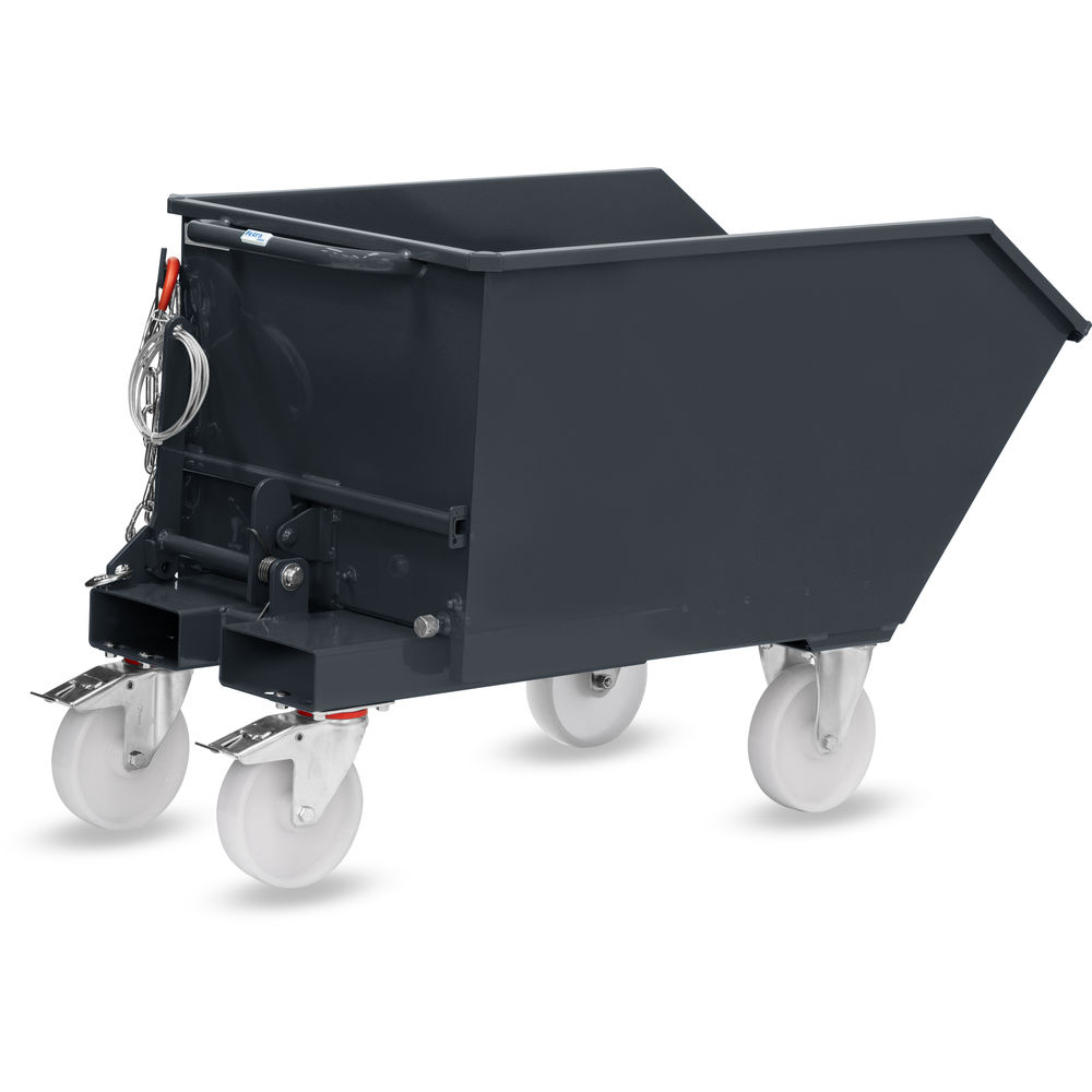 fetra® Kippbehälter mit Rollensatz 6230R-7016