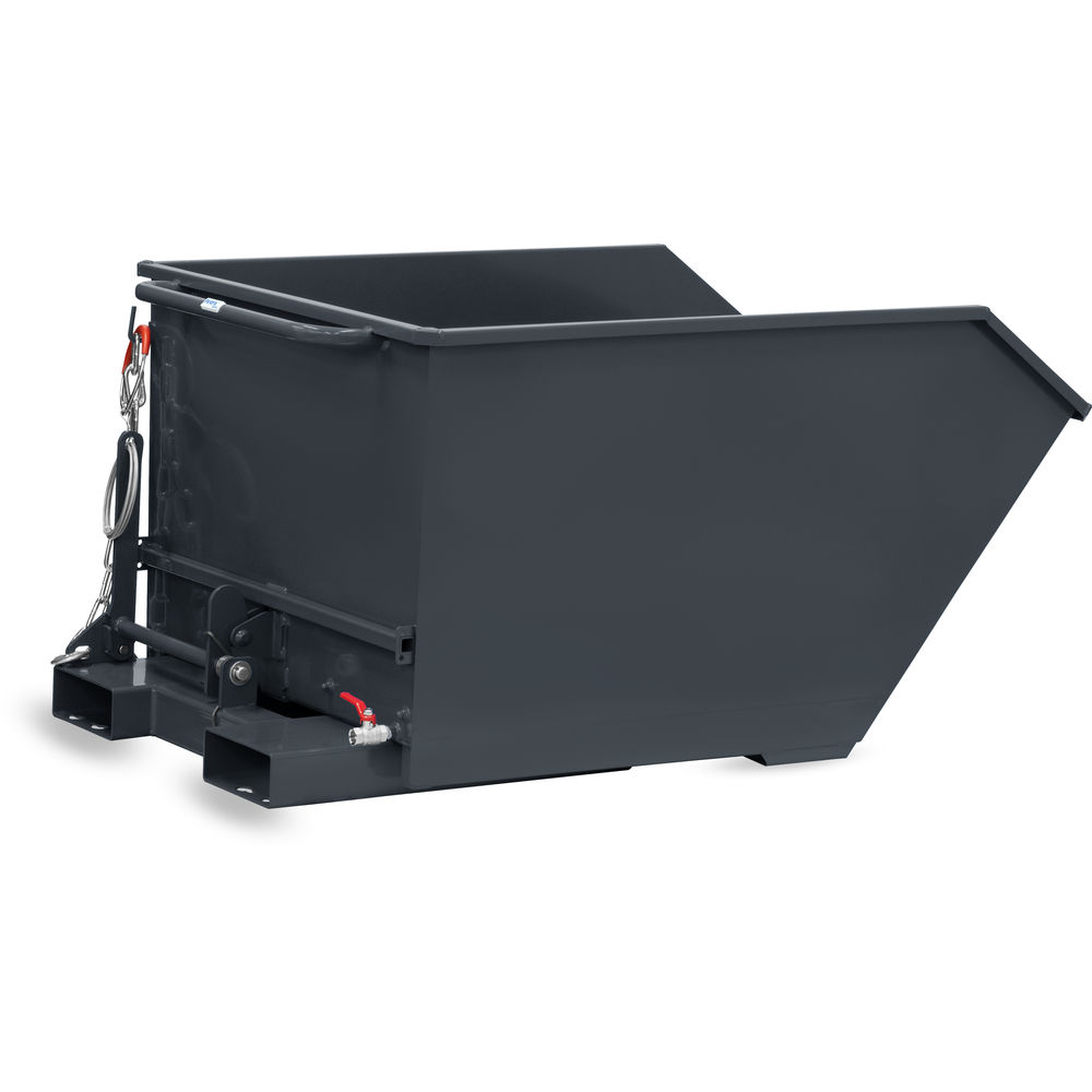 fetra® Kippbehälter mit Ablasshahn 6250A-7016