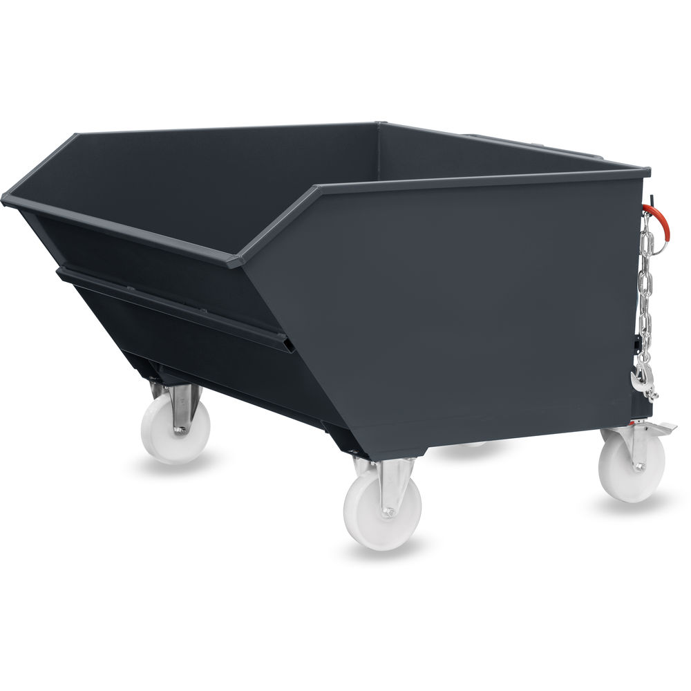 fetra® Kippbehälter mit Rollensatz 6275R-7016