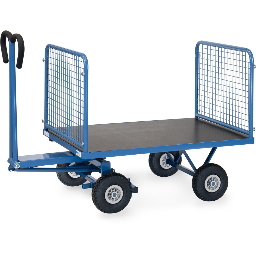 fetra® Handpritschenwagen mit Drahtgitterwänden 6433P