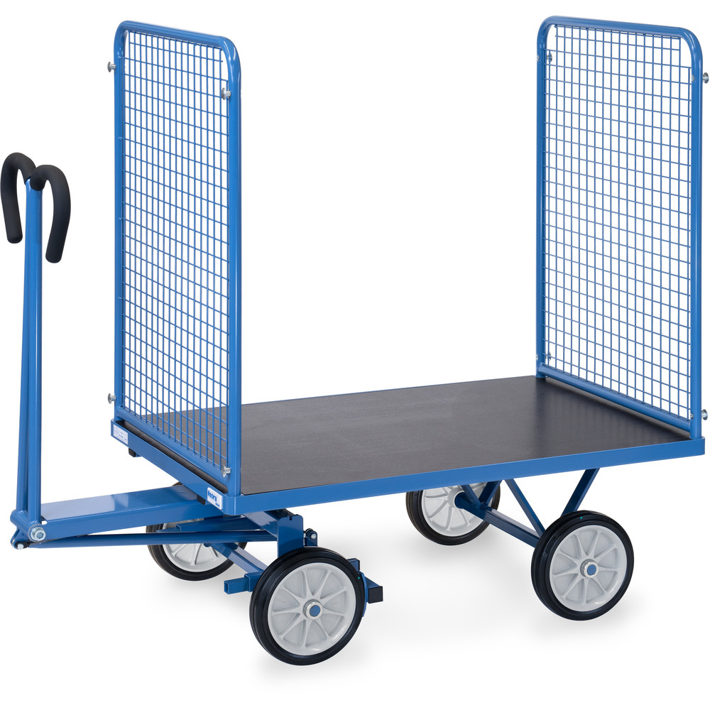 fetra® Handpritschenwagen mit Drahtgitterwänden 6443V