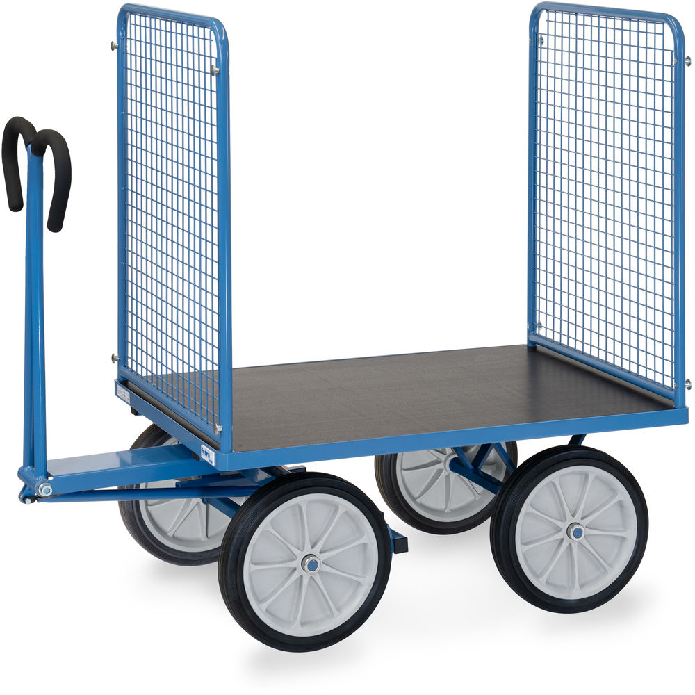 fetra® Handpritschenwagen mit Drahtgitterwänden 6444V