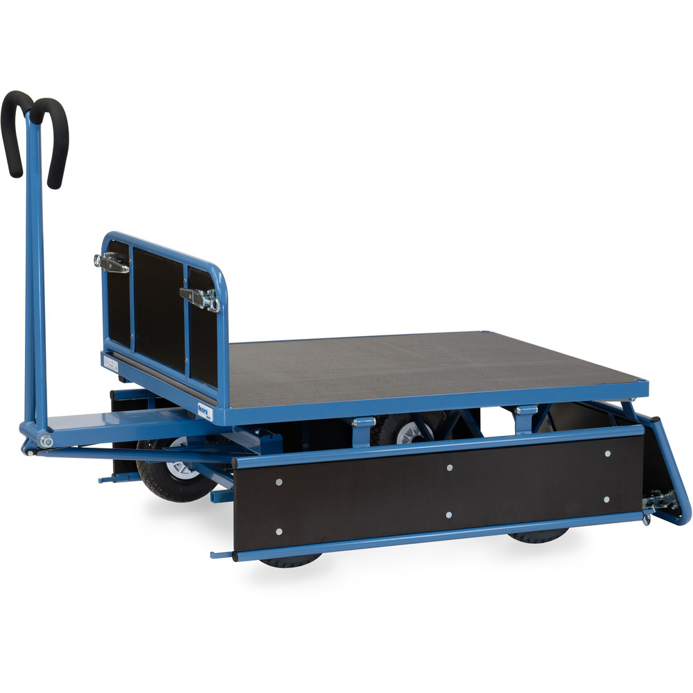 fetra® Handpritschenwagen mit Bordwänden 6453L