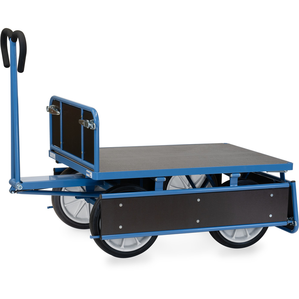 fetra® Handpritschenwagen mit Bordwänden 6454V