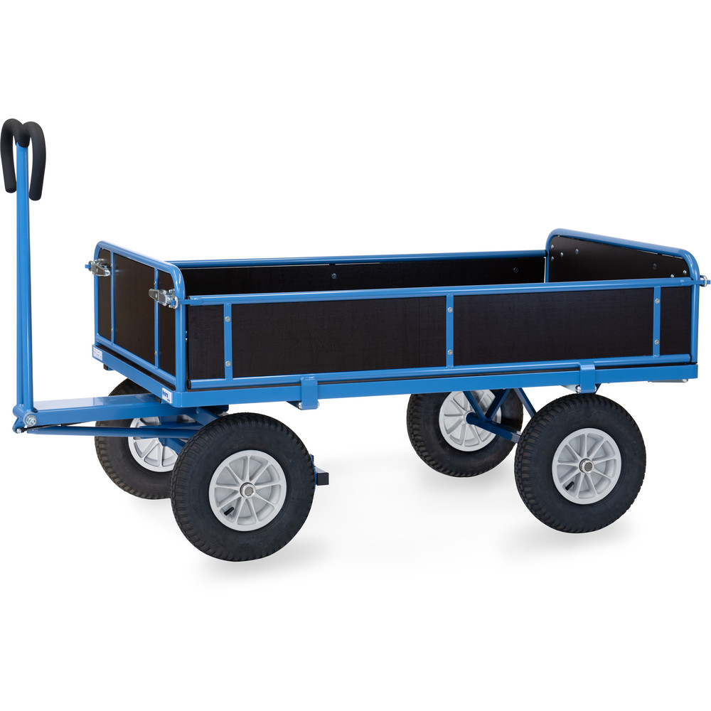 fetra® Handpritschenwagen mit Bordwänden 6455L
