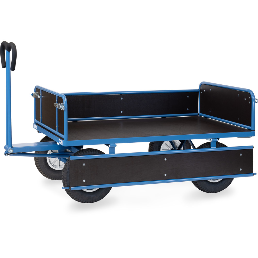 fetra® Handpritschenwagen mit Bordwänden 6455L