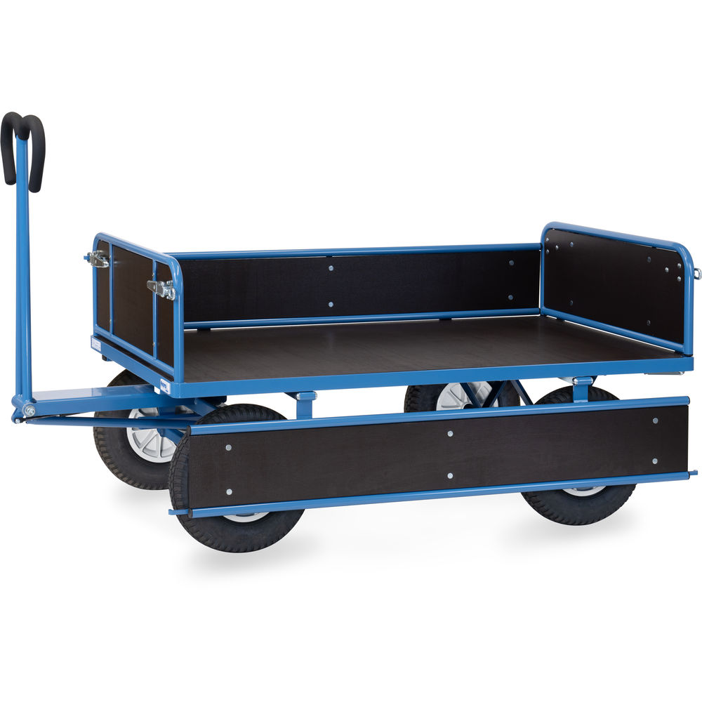fetra® Handpritschenwagen mit Bordwänden 6455P