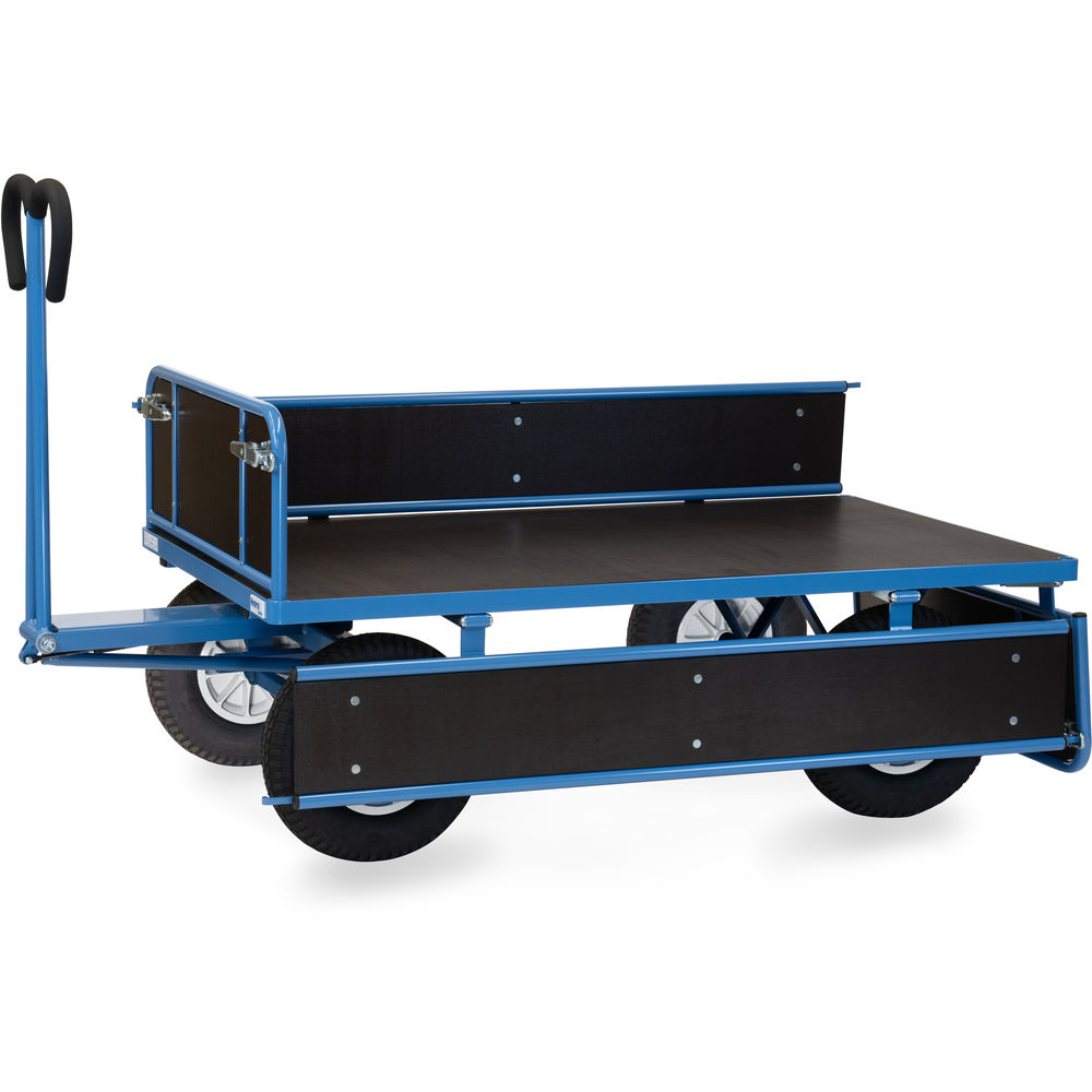 fetra® Handpritschenwagen mit Bordwänden 6455P