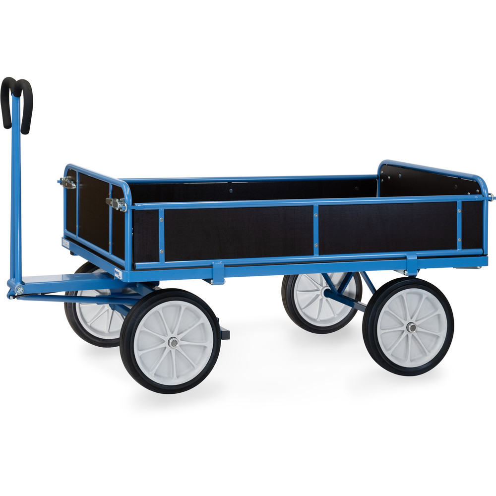 fetra® Handpritschenwagen mit Bordwänden 6455V