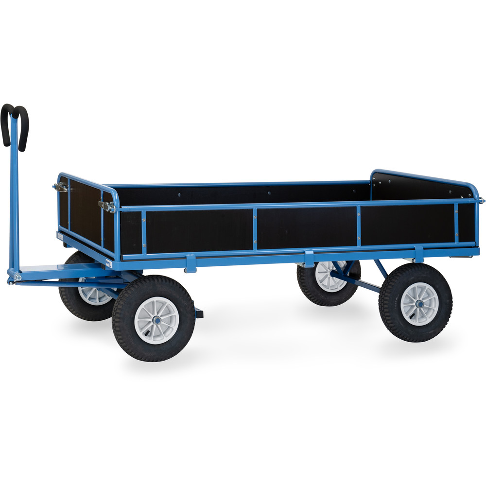 fetra® Handpritschenwagen mit Bordwänden 6456L