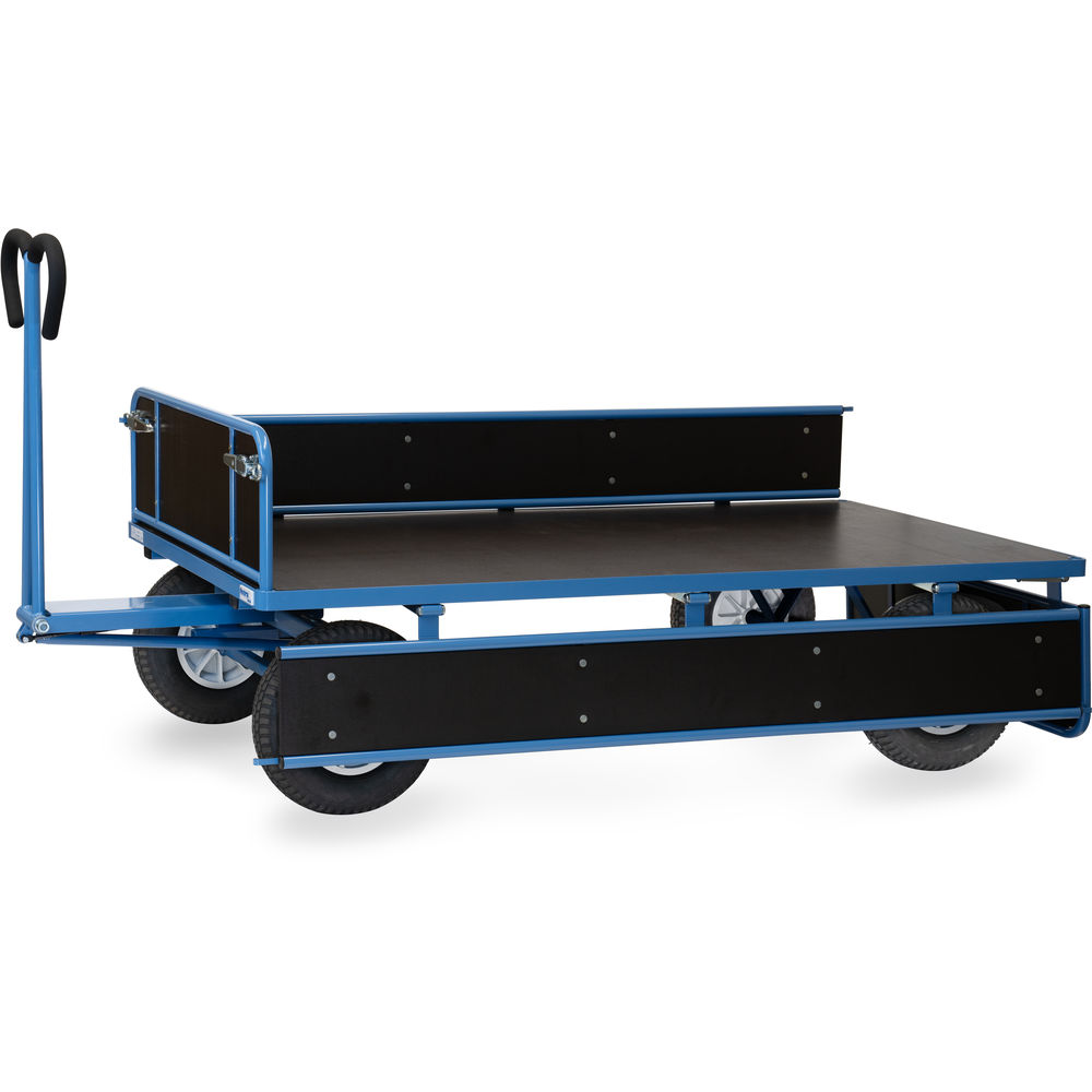 fetra® Handpritschenwagen mit Bordwänden 6456P
