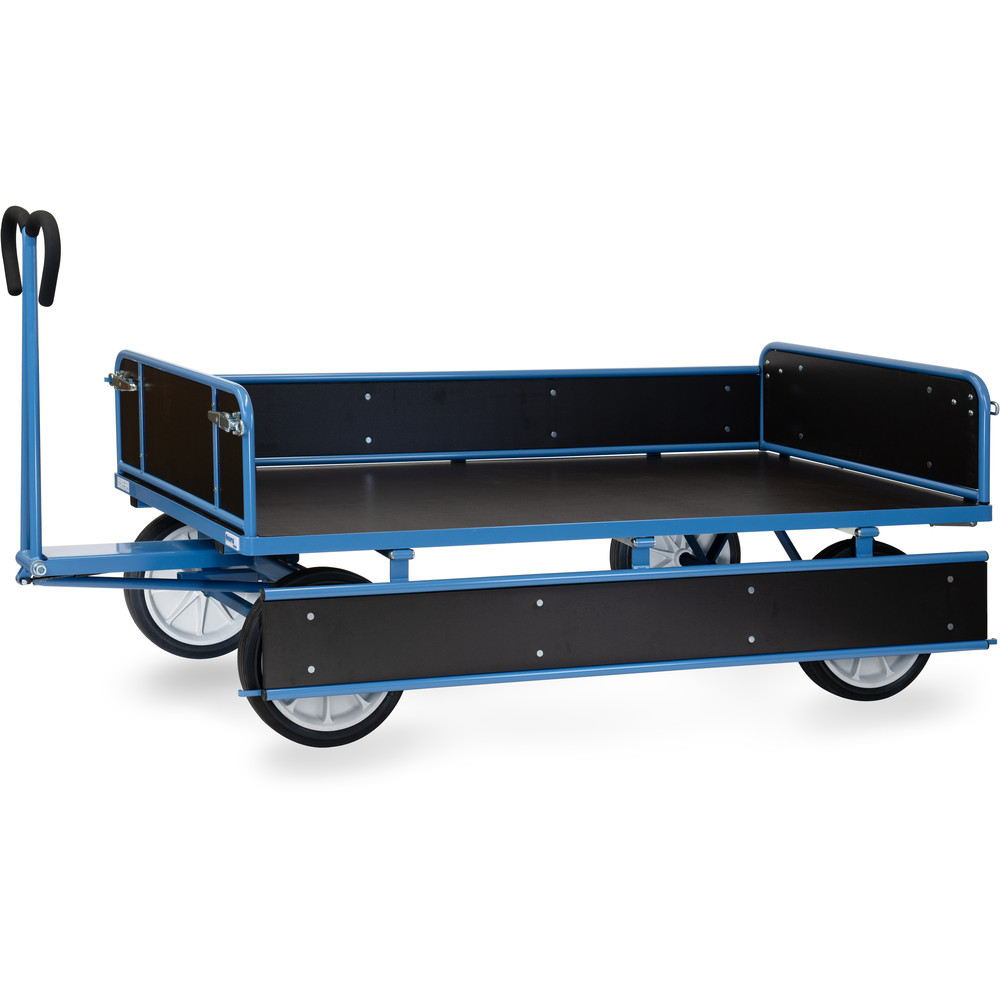 fetra® Handpritschenwagen mit Bordwänden 6456V