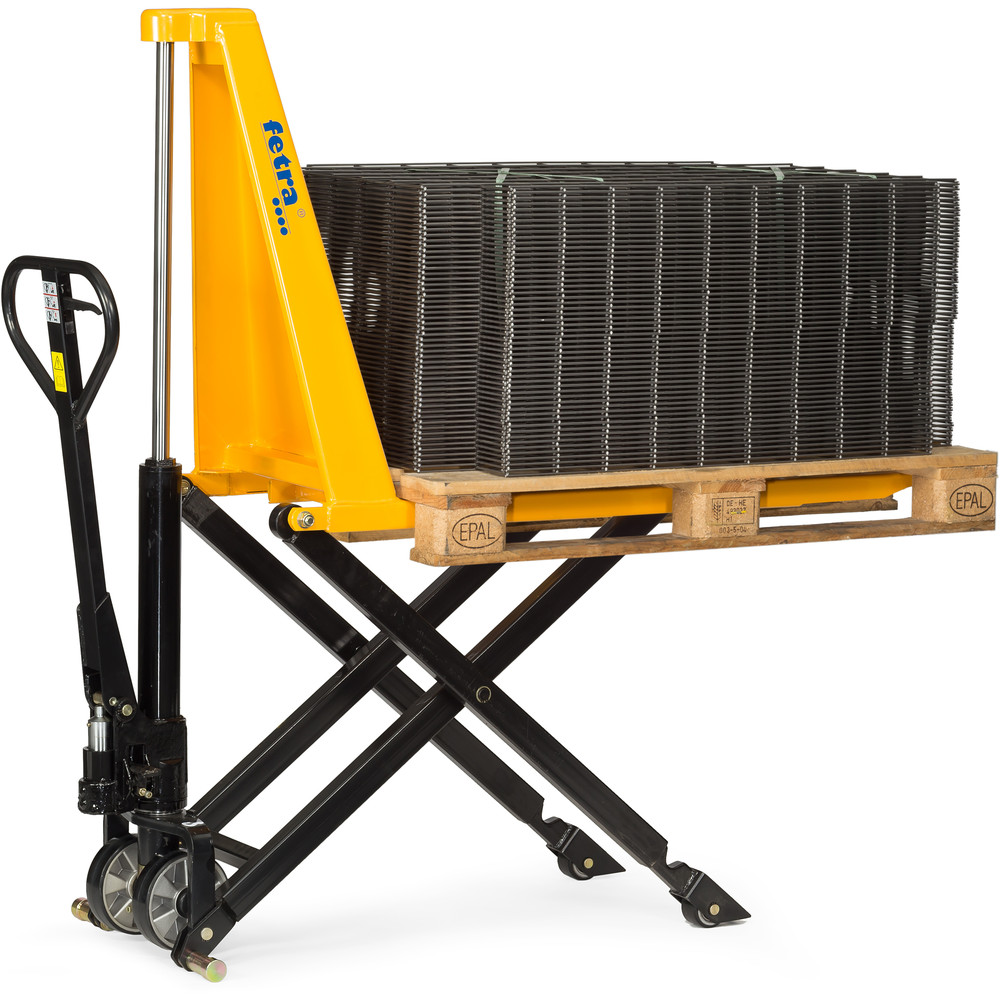 fetra® Scheren-Gabelhubwagen 6815