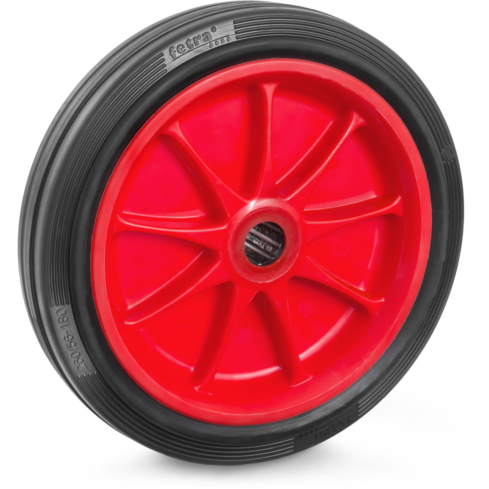 fetra® Vollgummmirad 70217 - 260 x 56 mm