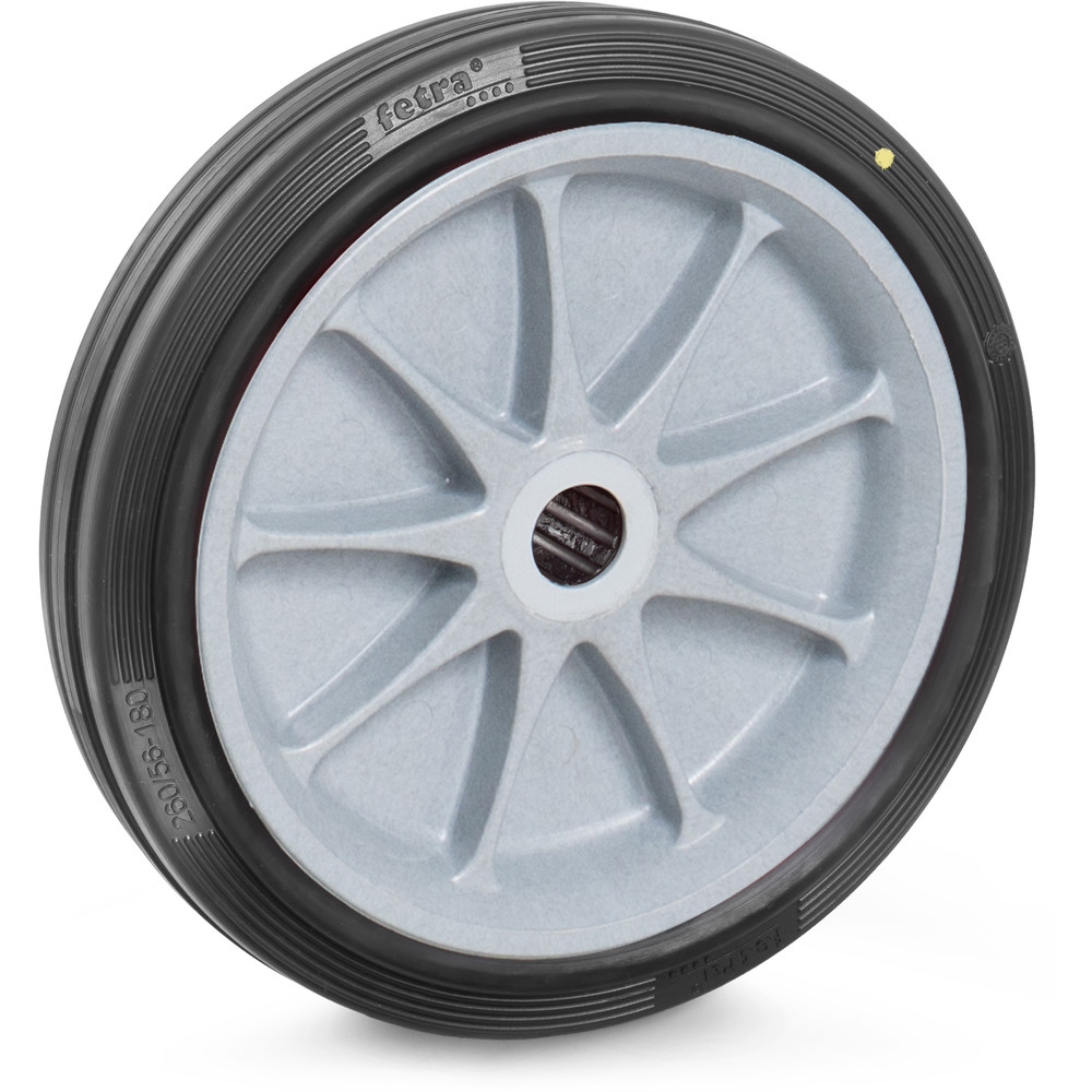fetra® ESD-Vollgummmirad 70417 - 260 x 56 mm